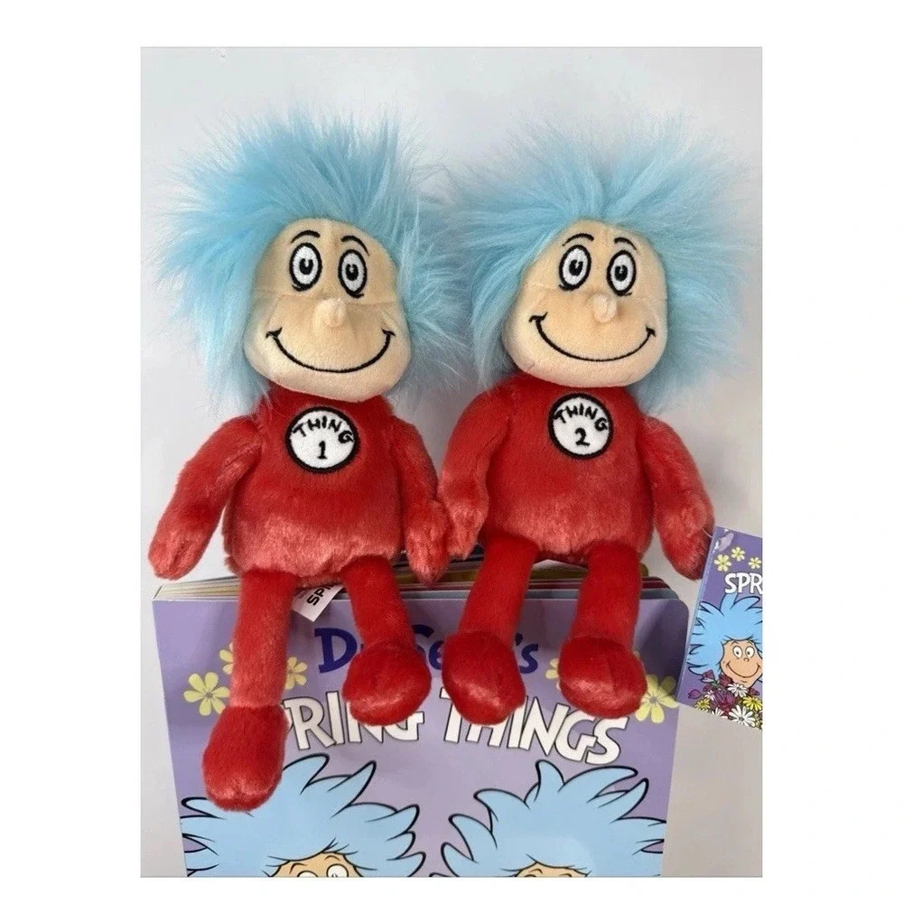 Kohl's Cares Dr. Suess‎ Spring Things Board Book W/ Thing One And Two Plush New